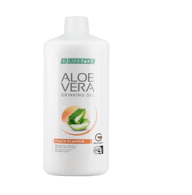 LR Lifetakt Aloe Vera Drinking Gel pêche